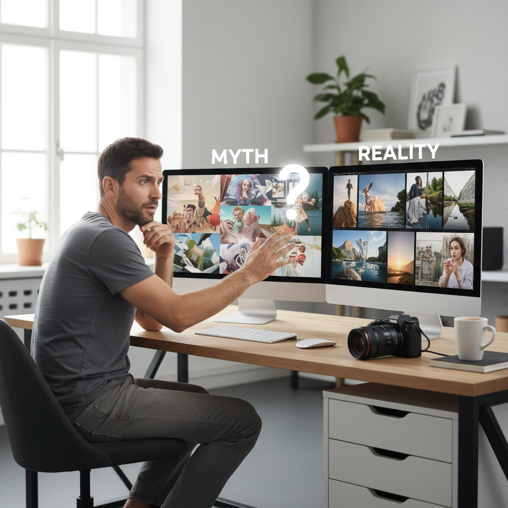 AI Photo Editing Myths Debunked for Pros