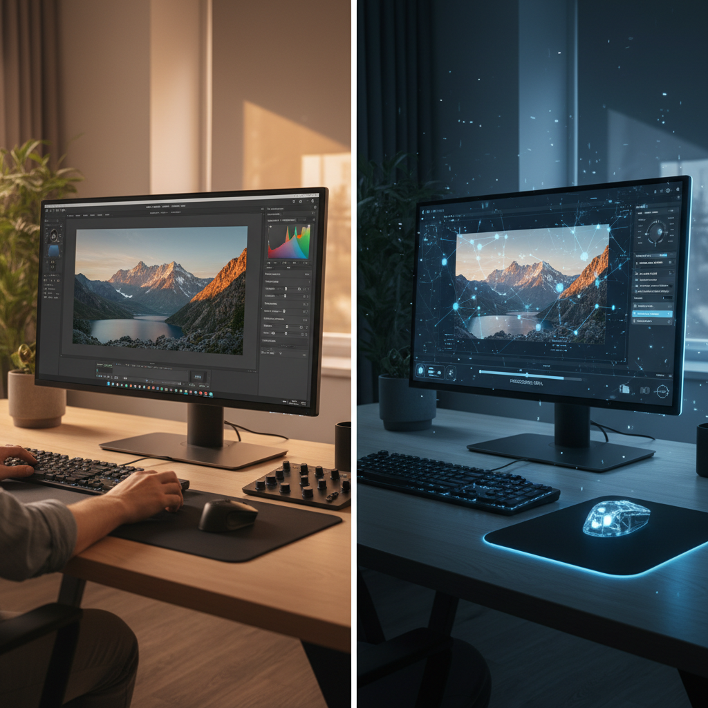 AI vs. Traditional Photo Editing: A Professional Guide